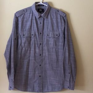 Rock & Republic Men’s Long Sleeve Dress Shirt
